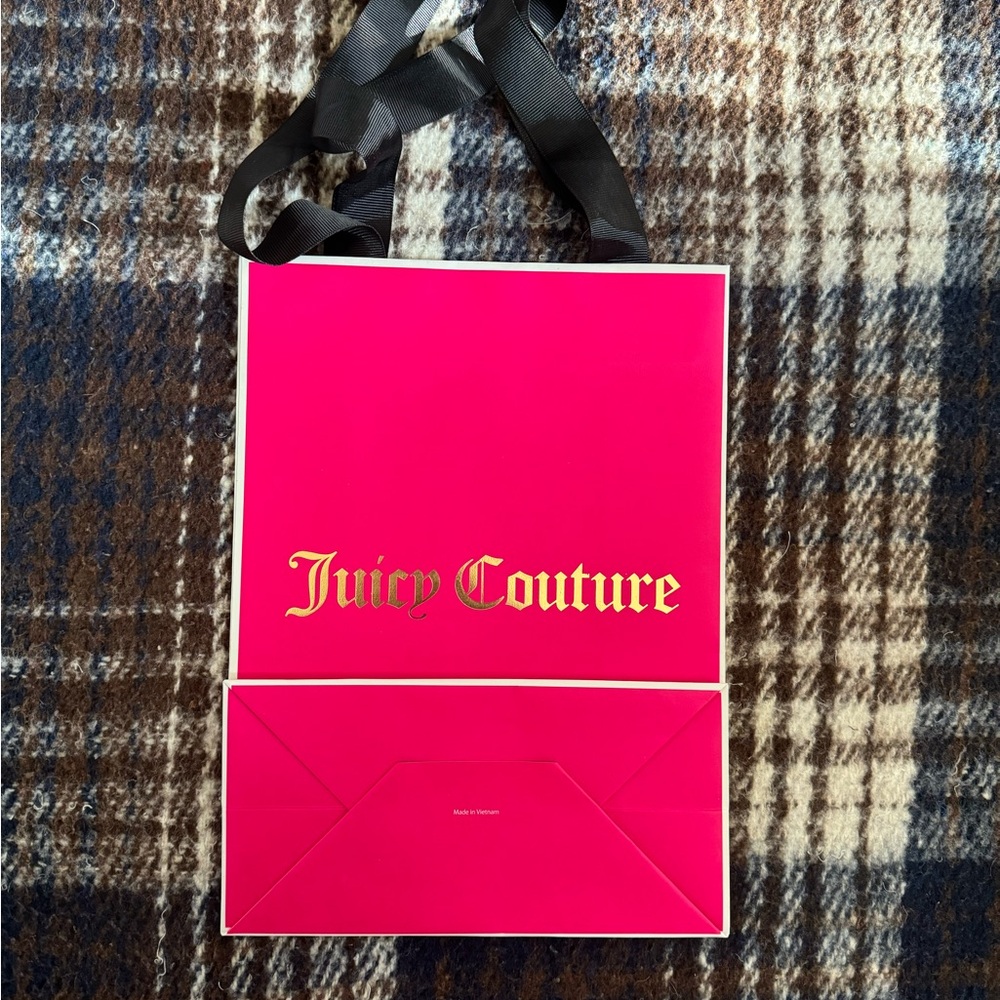Juicy couture shopping bag